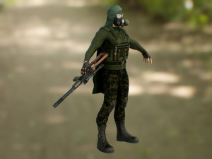 stalker 3D Model