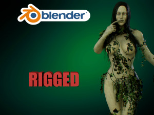 drowned woman 3D Model