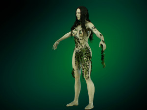 drowned woman 3D Model