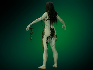 drowned woman 3D Model