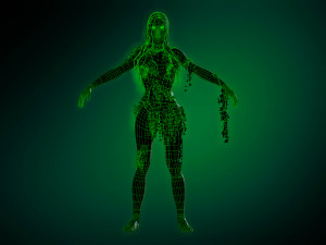 drowned woman 3D Model