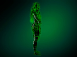 drowned woman 3D Model