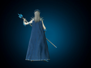 the snow queen 3D Model