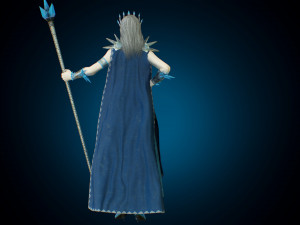 the snow queen 3D Model