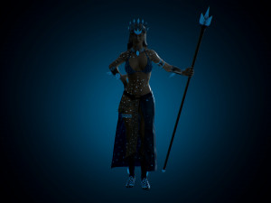 the snow queen 3D Model