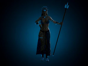 the snow queen 3D Model