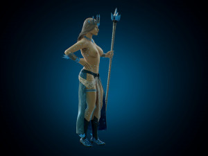 the snow queen 3D Model