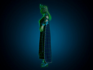the snow queen 3D Model