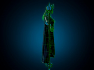 the snow queen 3D Model