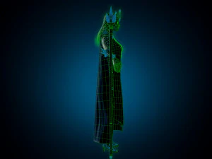 the snow queen 3D Model