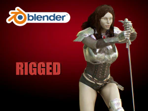 शिकारिका 3D मॉडल