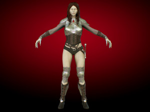 huntress Modèle 3D