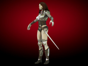 huntress Modèle 3D