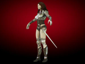 huntress 3D Model