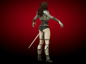 huntress 3D Model