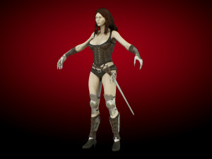 huntress Modèle 3D