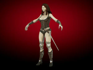 huntress 3D Model