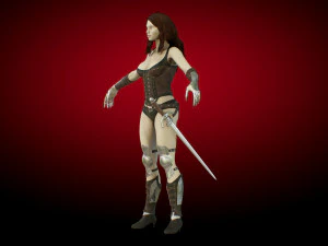 huntress 3D Model