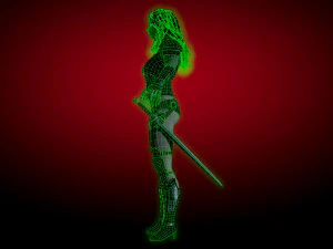 huntress 3D Model