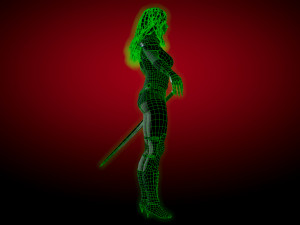 huntress Modèle 3D