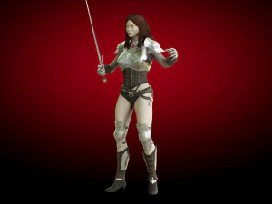 huntress 3D Model