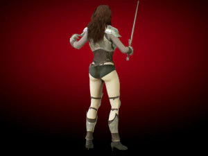 huntress 3D Model