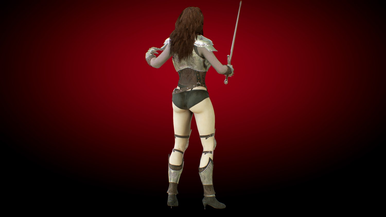 Bikini huntress model