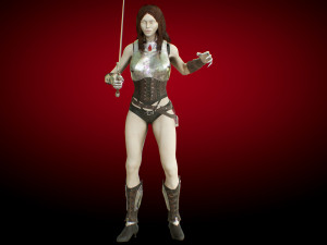 huntress Modèle 3D