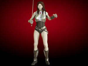 huntress 3D Model