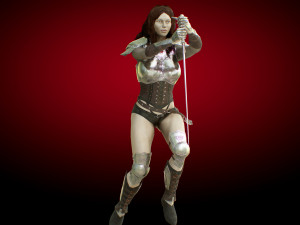 huntress Modèle 3D