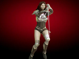 huntress 3D Model