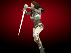 huntress Modèle 3D