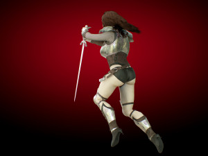 huntress Modèle 3D