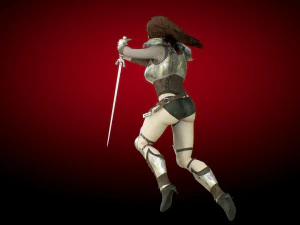 huntress 3D Model