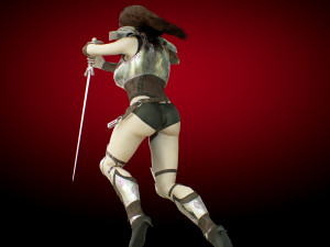 huntress Modèle 3D
