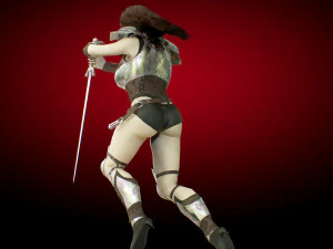 huntress 3D Model