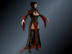 vampire Model 3D