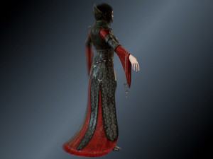 vampire Model 3D
