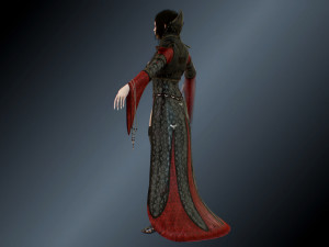 vampire Model 3D