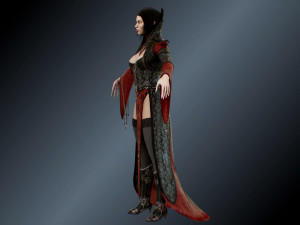 vampire Model 3D