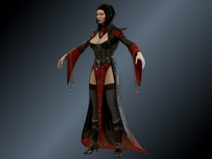 vampire Model 3D