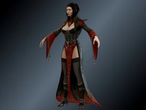 vampire 3D Model