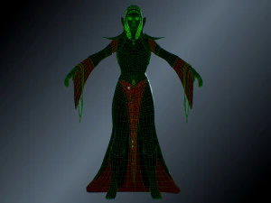 vampire 3D Model