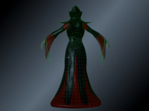 vampire Model 3D