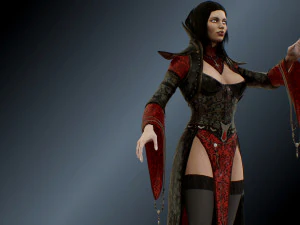vampire 3D Model