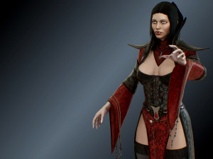 vampire Model 3D