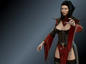 vampire 3D Model
