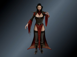 vampire Model 3D