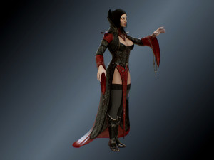 vampire Model 3D