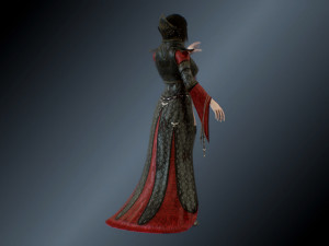 vampire Model 3D